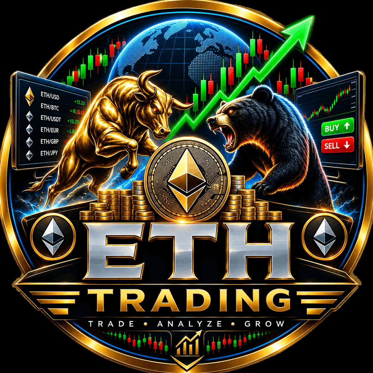 Ethereum Trading 3 Daily 0.6%