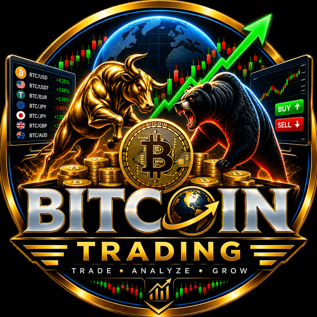 Bitcoin Trading 4 Daily 0.6%